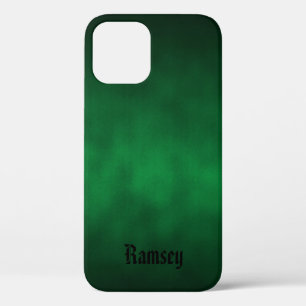 Case-Mate iPhone Case Ombre Vert Gothique Art Avec Votre Nom