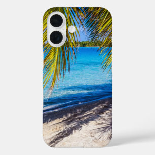 Coques iPhone 16 Ombres sur la plage