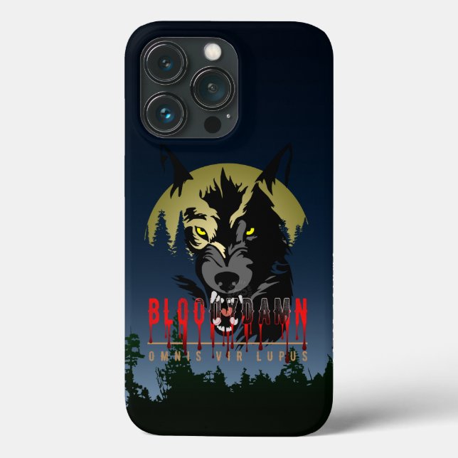 Coques Case-Mate iPhone Omnis vir Lupus ( Tout le monde est loup ) | (Verso)
