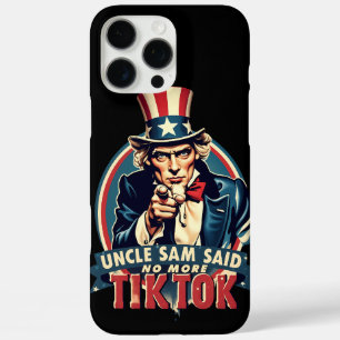 Coques iPhone 16 Pro Max Oncle Sam A Dit "Plus De TikTok"
