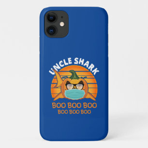 Case-Mate iPhone Case Oncle Shark Boo Chemise Citrouille Halloween Oncle