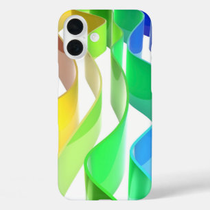 Coques iPhone 16 Plus Ondes Rainbow