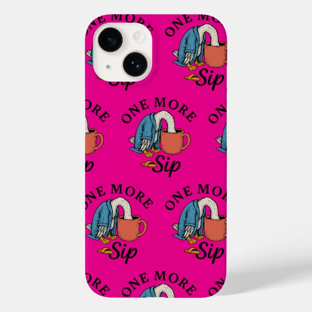 Coques Case-Mate iPhone One More Sip   (Verso)