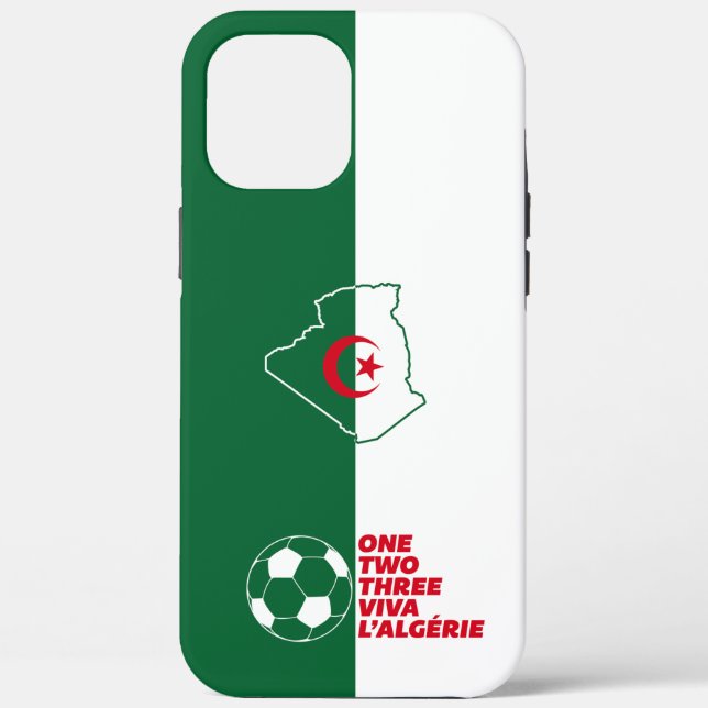 Coques Case-Mate iPhone One, two, three viva l'Algérie IPhone case (Verso)