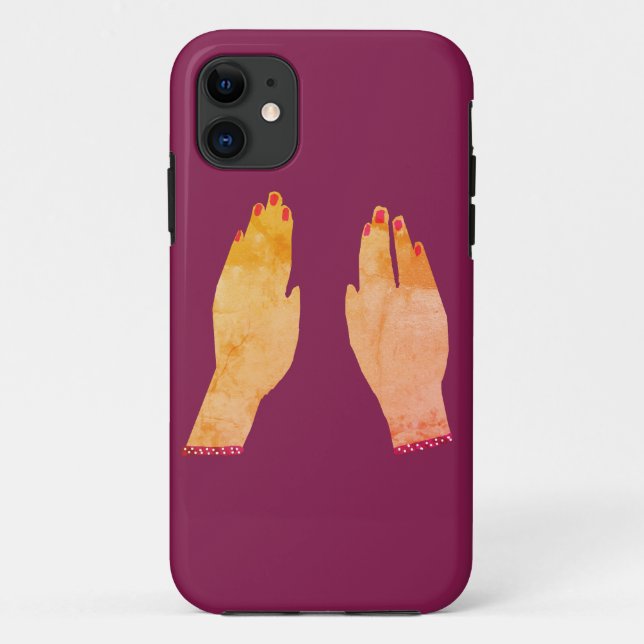 Coques Case-Mate iPhone Ongles mains (Dos)