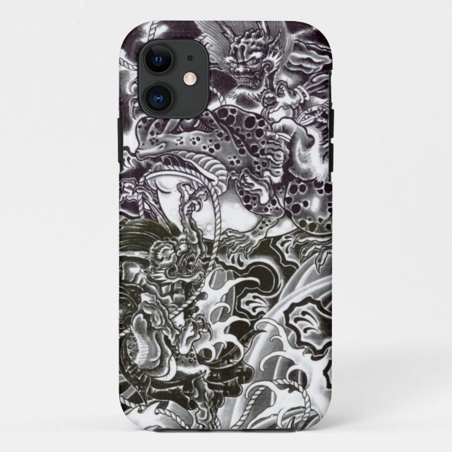 Coques Case-Mate iPhone Oni Devils et crapaud (Dos)