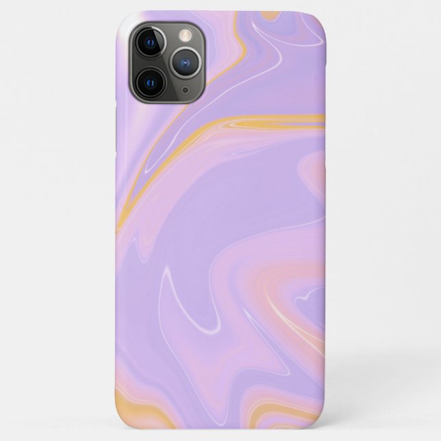 Coques Case-Mate iPhone Or Abstrait rose pourpre rose liquide (Dos)