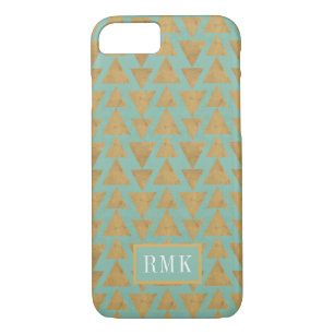 Etui iPhone Case-Mate Or extérieur d'étape du monogramme Geo et