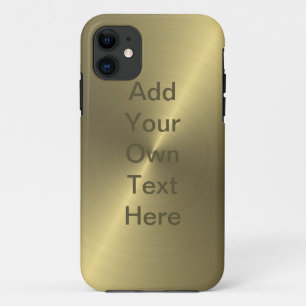 Coque Case-Mate Pour iPhone Or métallique
