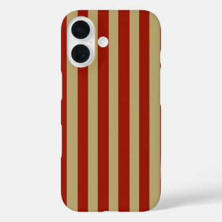 Coques iPhone 16 Or rouge