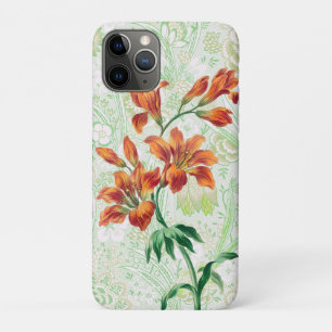 Case-Mate iPhone Case Orange Lily Flowers Style Vintage