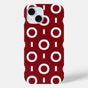 Coque Pour iPhone 15 Orbite de Grenat