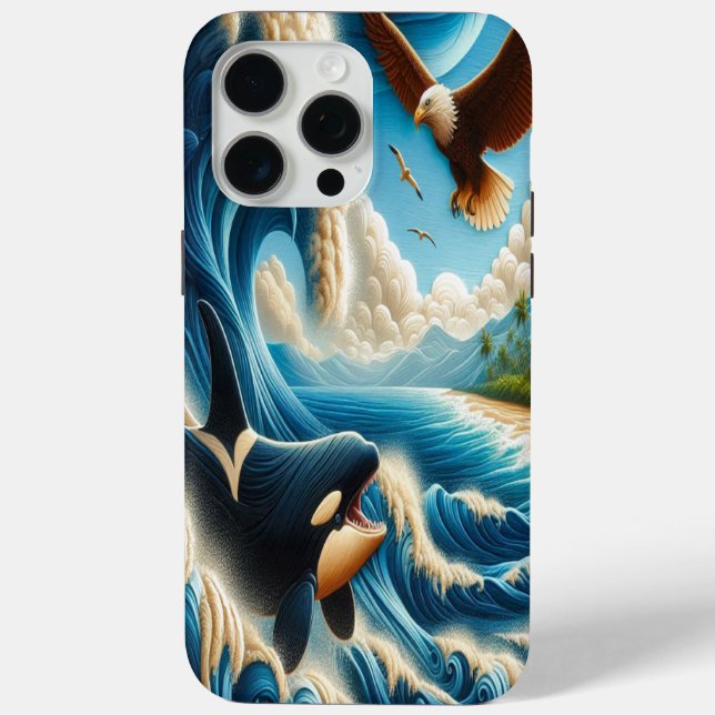 Coques Case-Mate iPhone Orca et Dance d'aigle (Verso)