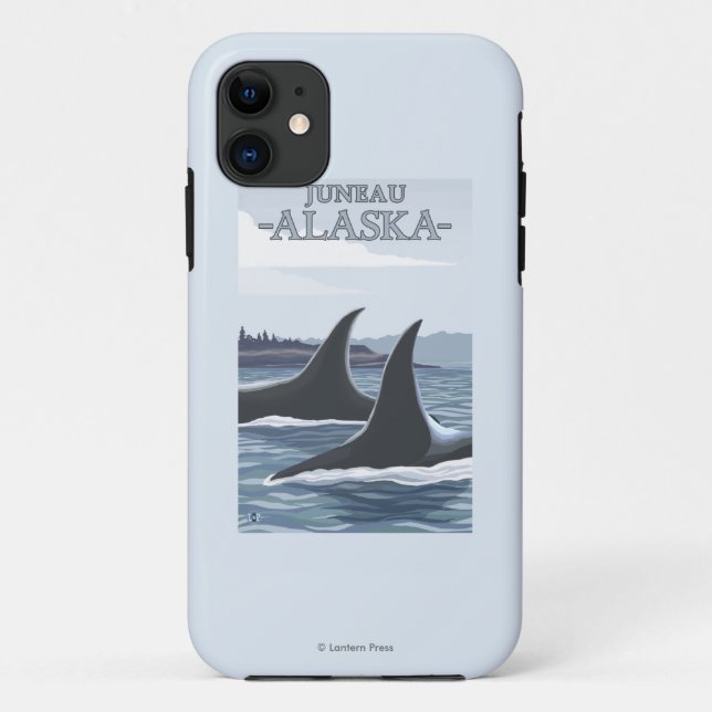 Coques Case-Mate iPhone Orca Whales #1 - Juneau, Alaska (Dos)