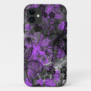 Etui iPhone Case-Mate Orchidée de Hawaïen de dentelle de Wahine