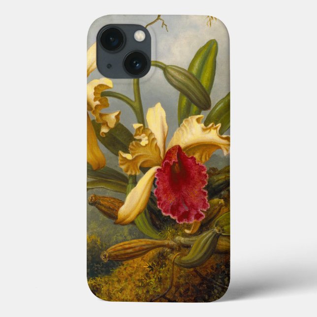 Coques Case-Mate iPhone Orchidées et colibri Heade (Verso)