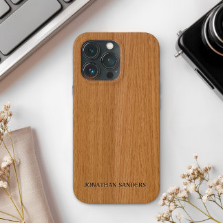 Case-Mate iPhone Case Original Wood Look Brown color