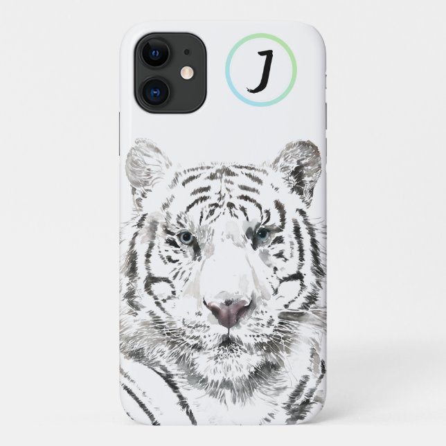Coques Case-Mate iPhone Originale Tiger Aquarelles Zodiac chinois Annivers (Dos)