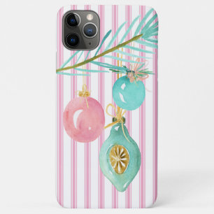 Case-Mate iPhone Case Ornement de Noël Pastel Pink