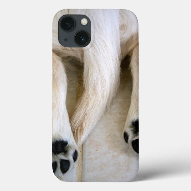 Coques Case-Mate iPhone Orteils de marionnettes Golden Retriever (Verso)