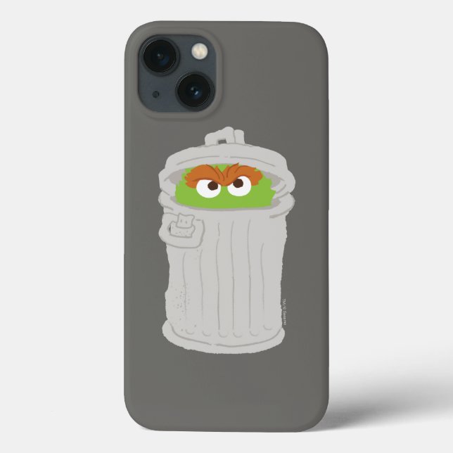 Coques Case-Mate iPhone Oscar le Grognon & sa poubelle (Verso)