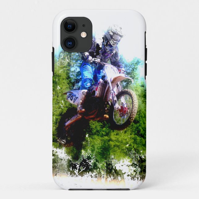 Coques Case-Mate iPhone "Oser voler" Motocross Rider (Dos)
