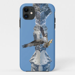 Etui iPhone Case-Mate Osprey volant, poisson et montagnes Art de la faun