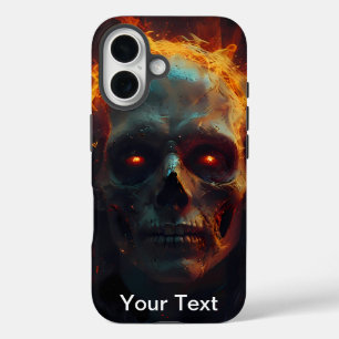 Coques iPhone 16 Otterbox Inferno Skull : La flamme éternelle
