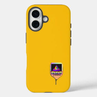 Coques iPhone 16 Où est Le Soleil Pickleball Jaune