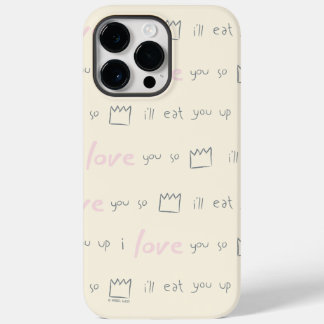 Coque Pour Pour iPhone 14 Pro Max Où les choses sauvages citent le Motif