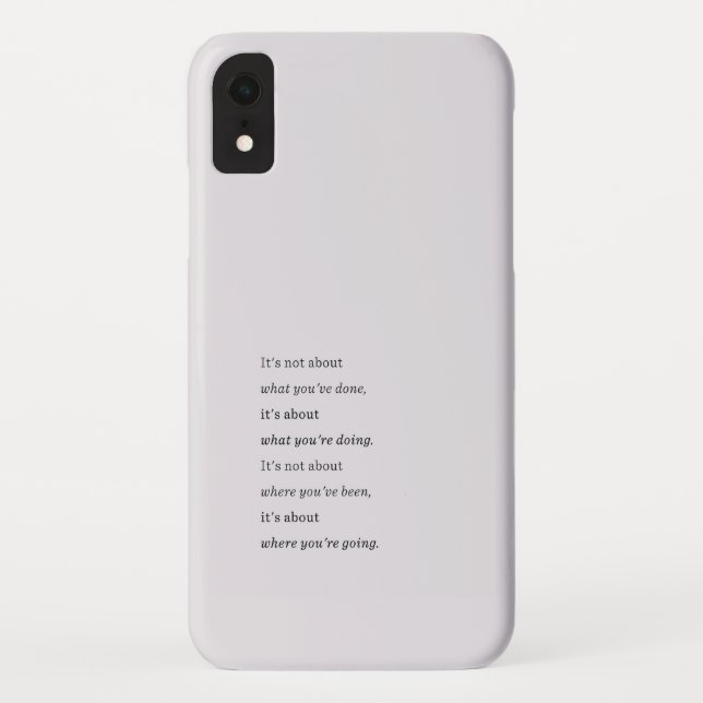 Coques Case-Mate iPhone Où Vous Allez Citer (Dos)