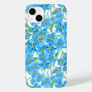 Coque Pour iPhone 14 Plus Oublie-moi pas un motif sans soudure