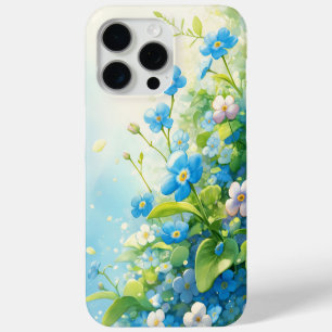 Coque iPhone 15 Pro Max Oubliez-moi-non Jardin de souvenirs