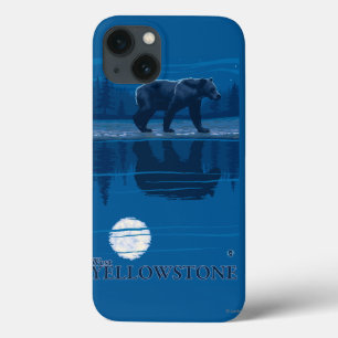 Case-Mate iPhone Case Ours au clair de lune - West Yellowstone, Montana