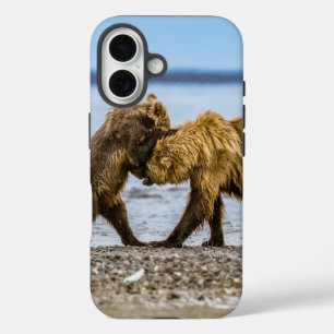 Coques iPhone 16 Ours brun côtier