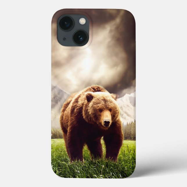 Coques Case-Mate iPhone Ours de montagne (Verso)