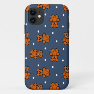 Case-Mate iPhone Case Ours en peluche mignon à pois