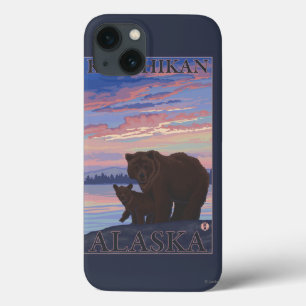 Case-Mate iPhone Case Ours et CUB - Ketchikan, Alaska