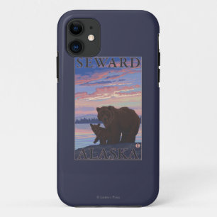 Coque Case-Mate Pour iPhone Ours et CUB - Seward, Alaska