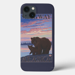Coques Pour iPhone Ours et CUB - Skagway, Alaska