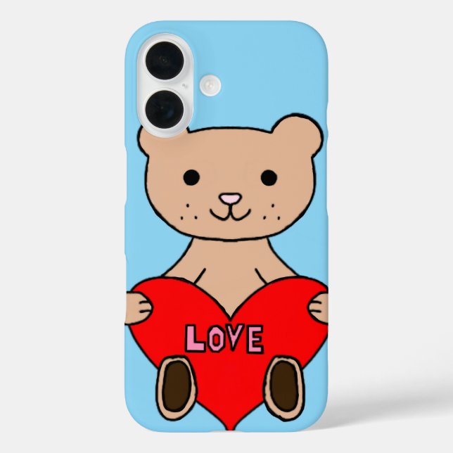 Coques Case-Mate iPhone Ours mignon  (Verso)
