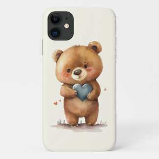 Case-Mate iPhone Case Ours mignon au coeur