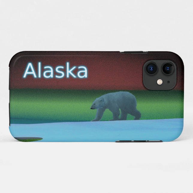 Coques Case-Mate iPhone Ours polaire (Dos (Horizontal))