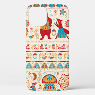 Case-Mate iPhone Case Ours, renard, coq et poulet avec poulet, fée ho