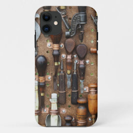 Case-Mate iPhone Case Outils de charpentier rustique Handyman