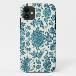 Case-Mate iPhone Case Owen Jones Ex de l'ornement chinois, bleu-vert