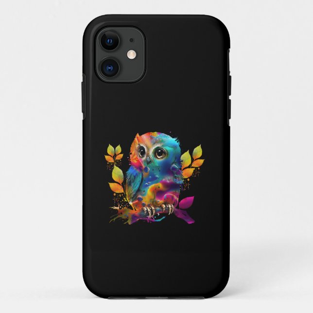 COQUES Case-Mate iPhone OWL COLORÉ ABSTRAIT (Dos)