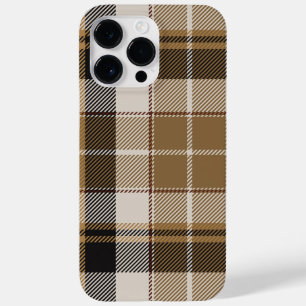 Coque Pour Pour iPhone 14 Pro Max Oxford Black et Tan Plaid