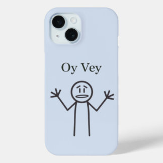 Coque Pour iPhone 15 Oy Vey 