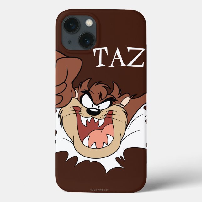 Coques Case-Mate iPhone Page de gravure de TAZ™ (Verso)